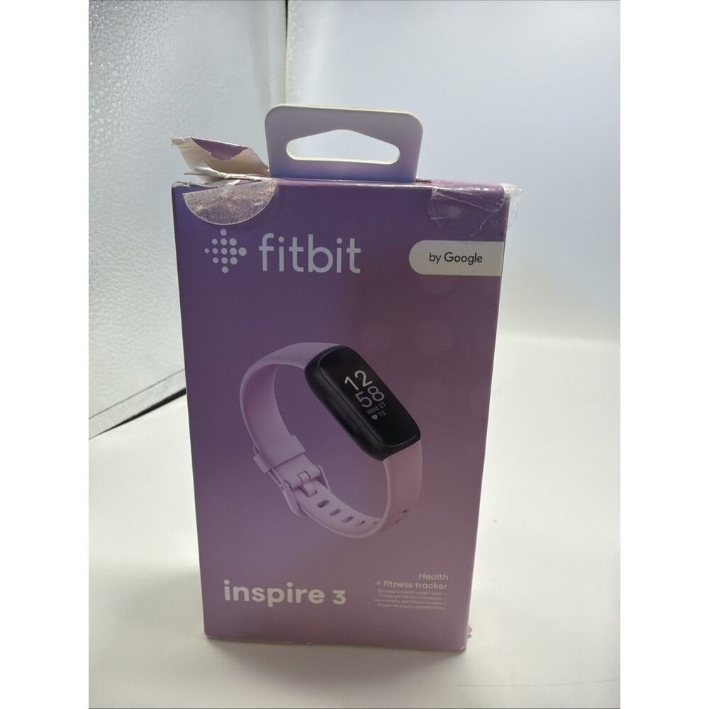 Fitbit Inspire 3 Health &-Fitness-Tracker with Stress Management Open Box..